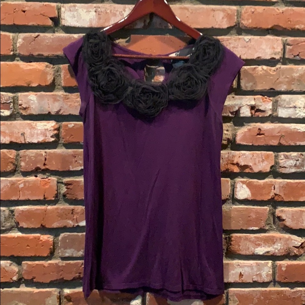Royal purple shirt